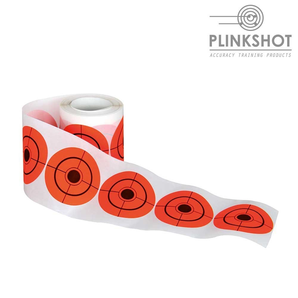 Rollo Dianas adhesivas Plinkshot - 5cm. - 250 un