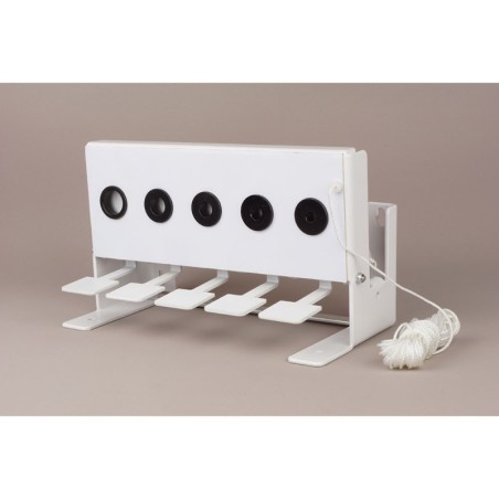 Cible de compétition à corde - 5 cibles caoutchouc