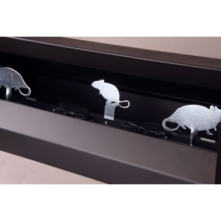 Cibles à 4 pendules - 4 rats