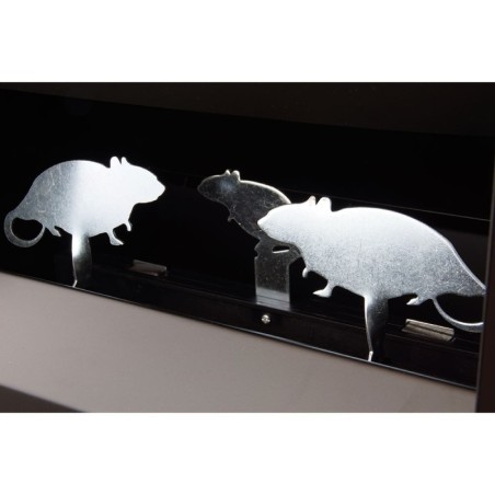 Cible à Pendules  - 2 rats