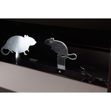 Cible à Pendules  - 2 rats