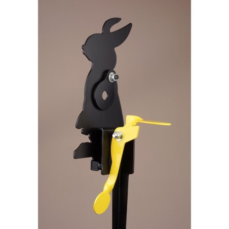 Cibles abatable avec piquet  - Lapin A