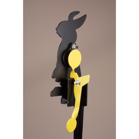 Cibles abatable avec piquet  - Lapin A