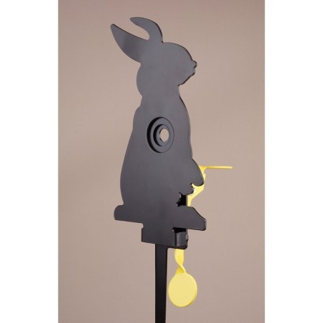 Cibles abatable avec piquet  - Lapin A