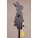 Cibles abatable avec piquet  - Lapin A
