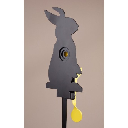 Cibles abatable avec piquet  - Lapin A