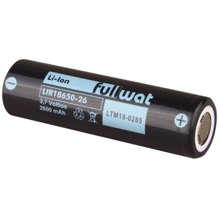 Batterie 18650 Li-ion 2600 mAh 3,6V