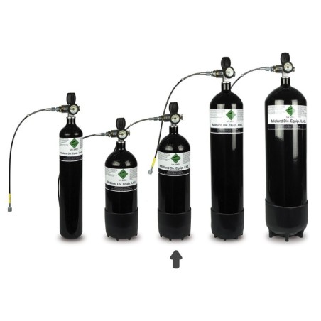 Bouteille PCP de 5 litres, 300 bars. Kit complet