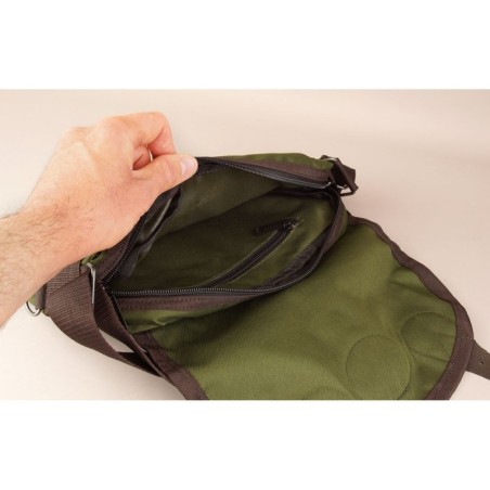 Sac multi-usage en cuir et nylon Dehesa