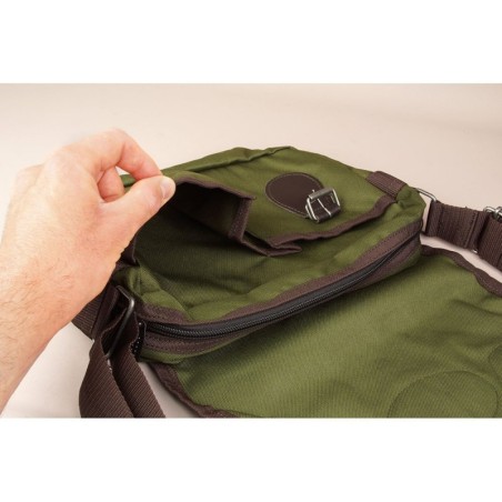 Sac multi-usage en cuir et nylon Dehesa