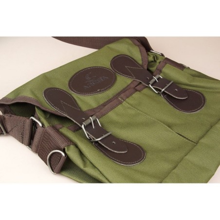 Sac multi-usage en cuir et nylon Dehesa