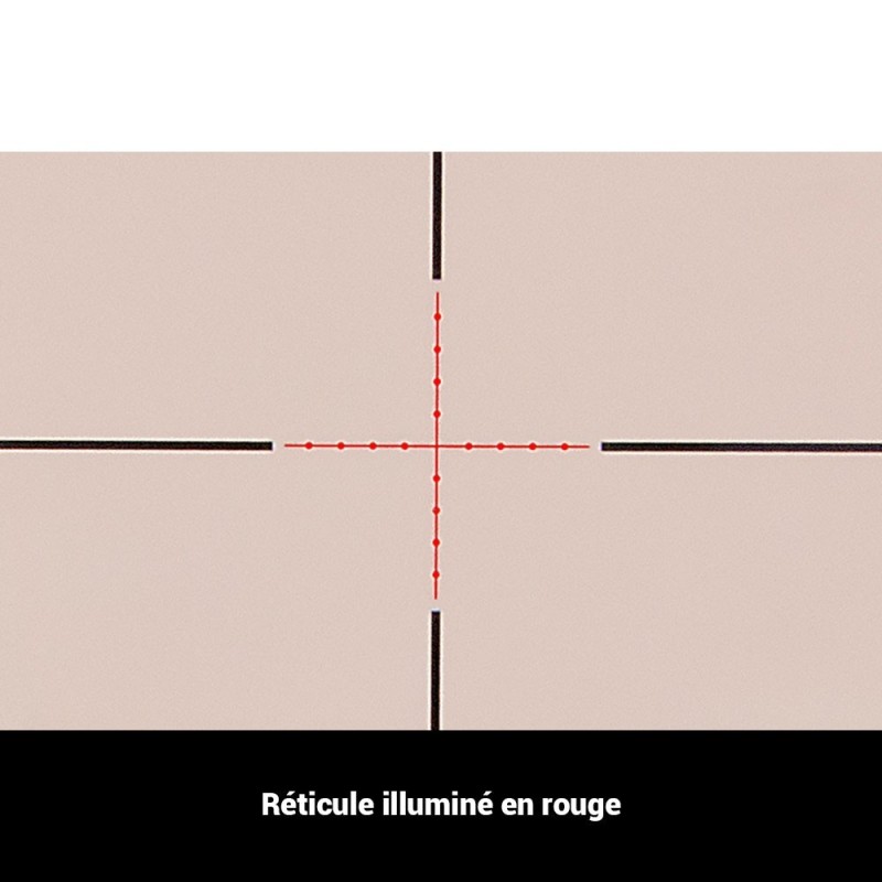 Arcea 4-16x44 - 25,4mm-MIL DOT Ret. Verre Illum. Front Focus