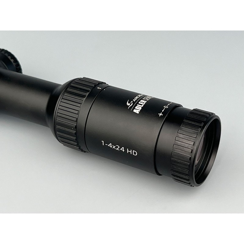 ADLER 1-4x24 - 30mm - Ret. fibre ultra il.