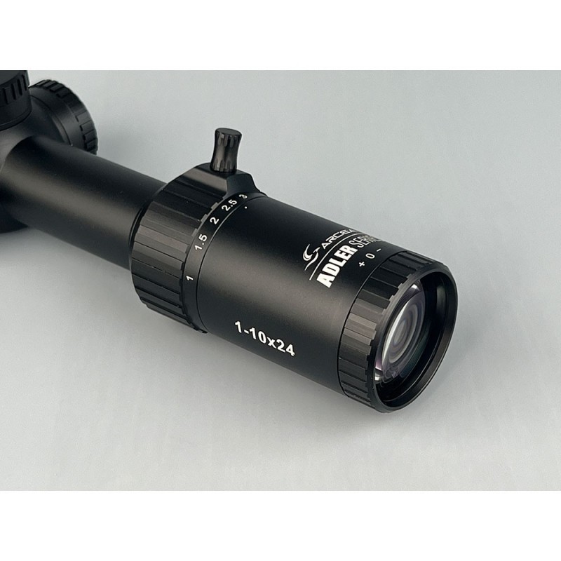 ADLER 1-10x24 - 30mm - Ret. ilu. Crosshair