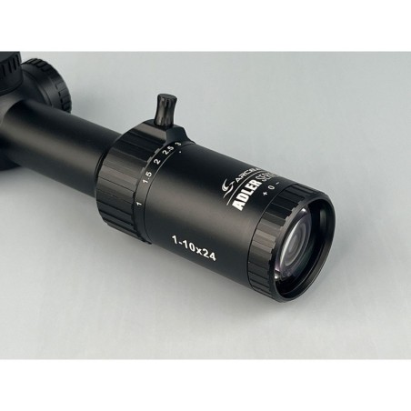 ADLER 1-10x24 - 30mm - Ret. ilu. Crosshair