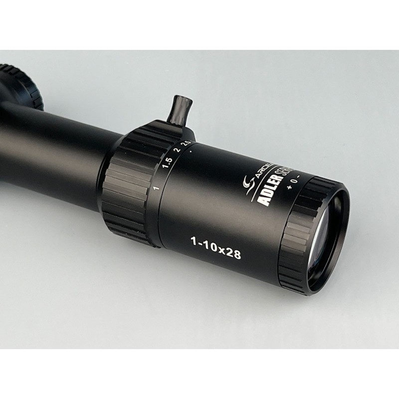 ADLER 1-10x28 - Tube 34mm - Ret. fibre ultra illuminé