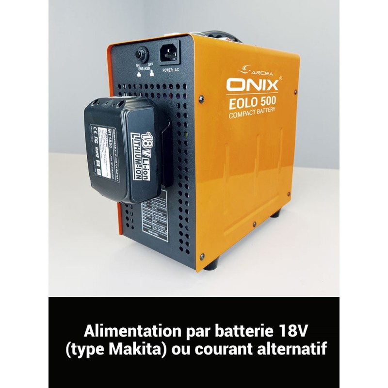 Compresseur ONIX Eolo 500 COMPACT BATTERY